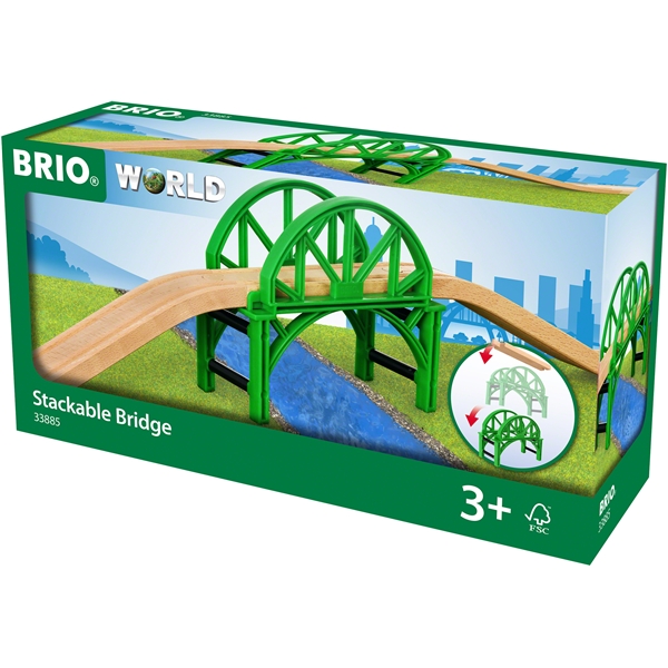 BRIO World - 33885 Stapelbar bro (Bild 3 av 3)