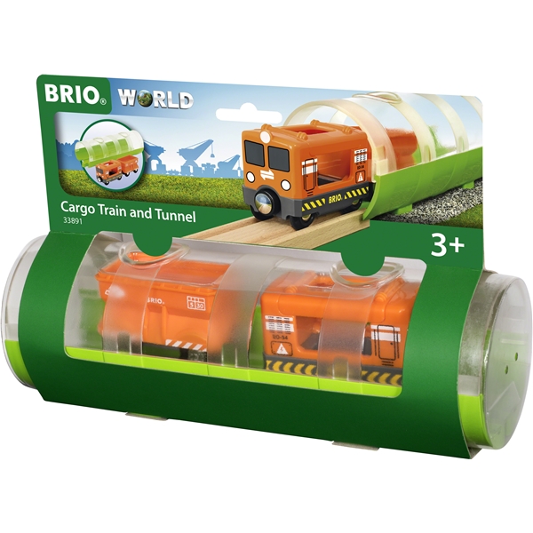 BRIO 33891 Cargo Train & Tunnel (Bild 3 av 3)