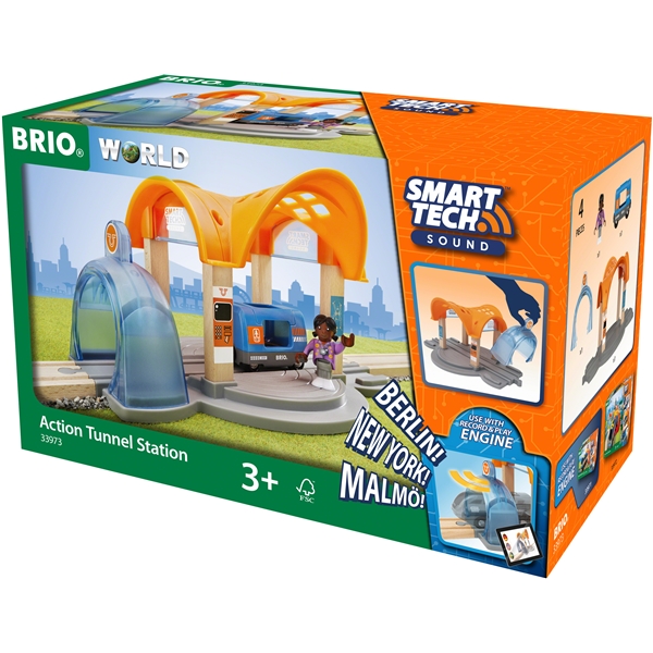 BRIO 33973 Smart Tech Sound Action tunnelstation (Bild 6 av 6)