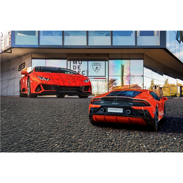 Pussel 3D Lamborghini Huracan Evo 108 Bitar (Bild 5 av 6)