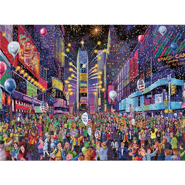 Pussel 500 Bitar New Years in Times Square (Bild 2 av 2)
