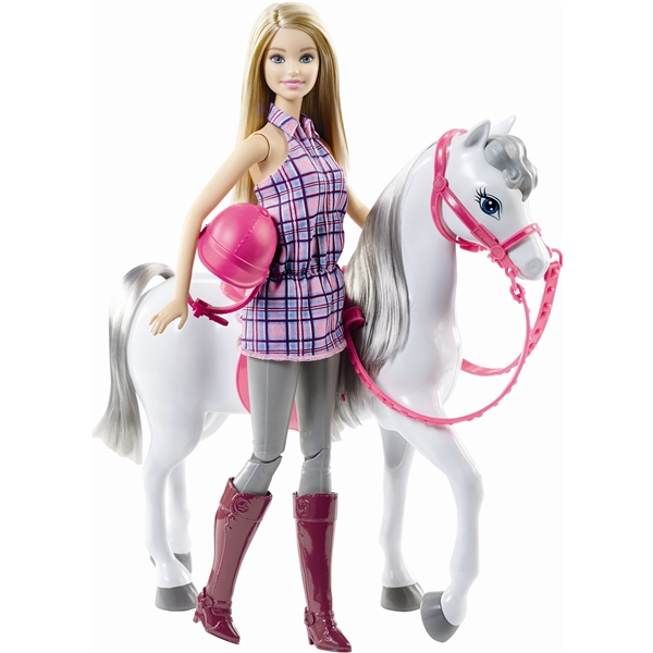 Barbie Ryttare med Häst (Bild 1 av 4)