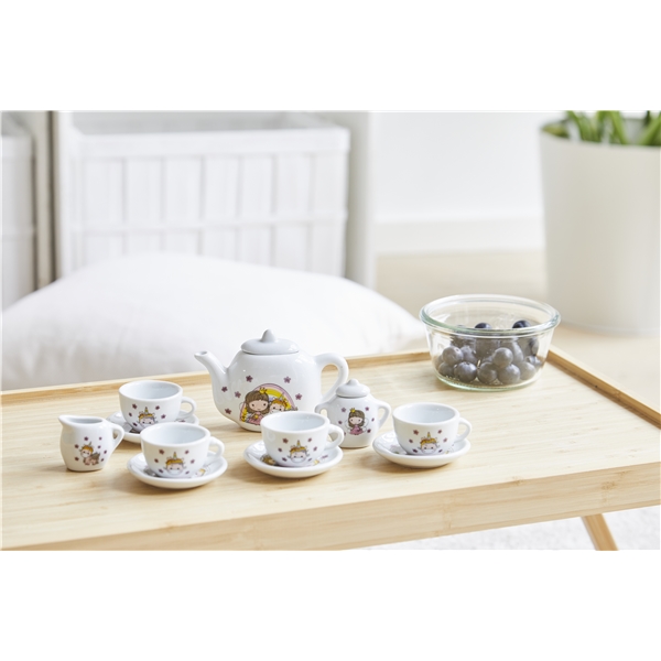 Barbo Classic Porcelain Tea Set 11-delar (Bild 4 av 4)