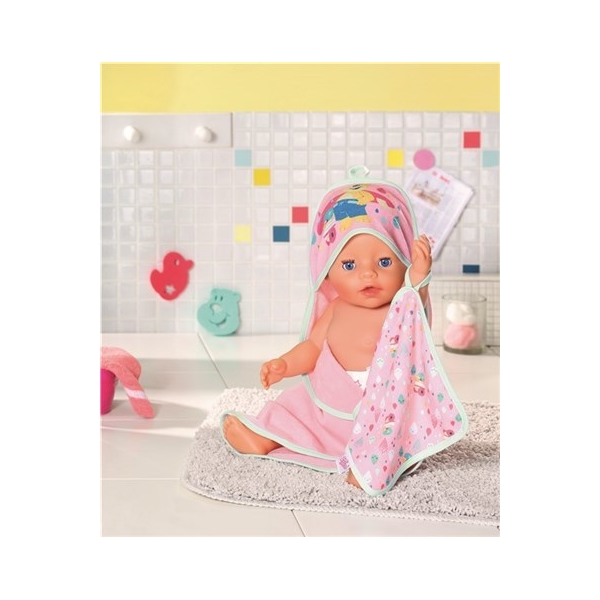 BABY Born Bath Hooded Towel Set (Bild 3 av 4)