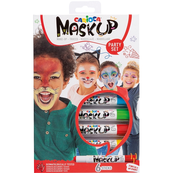 Mask up ansiktsfärg, Classic 6-pack (Bild 1 av 3)