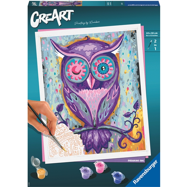 CreArt Dreaming Owl (Bild 1 av 2)