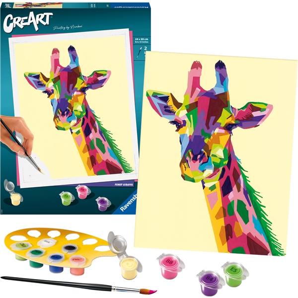CreArt Funky Giraffe (Bild 2 av 6)