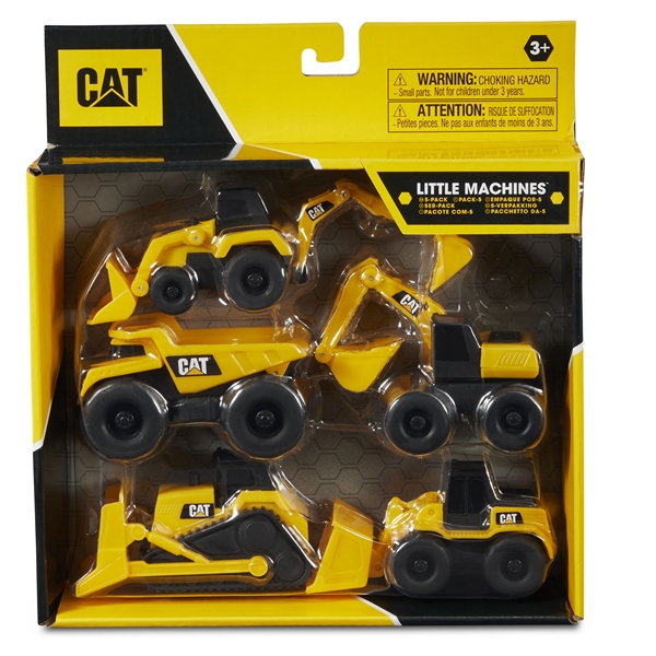 CAT Little Machines 5-pack (Bild 1 av 3)