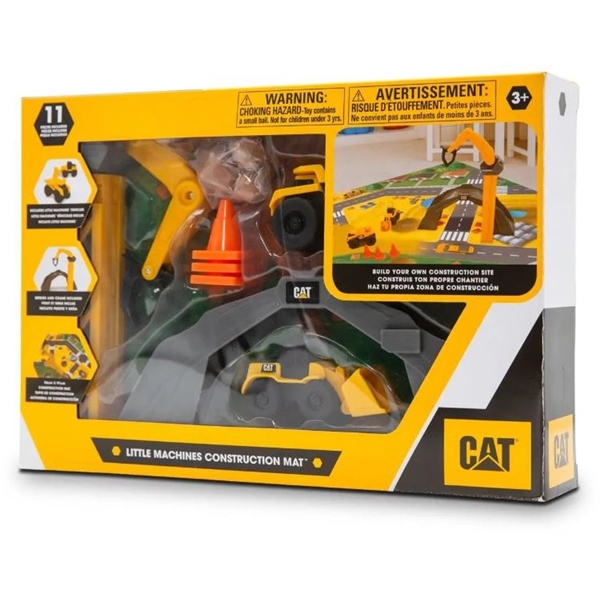 CAT Little Machines Construction Mat (Bild 1 av 5)