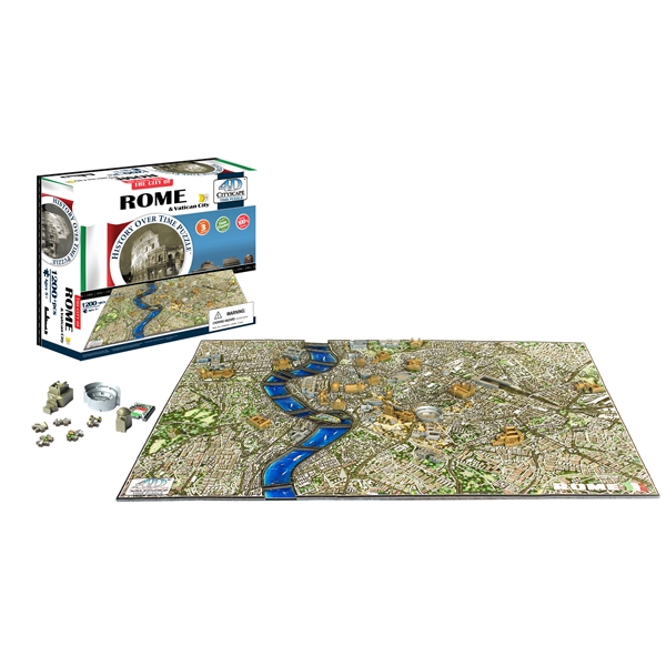 4D Cityscape Pussel Rom (Bild 1 av 2)