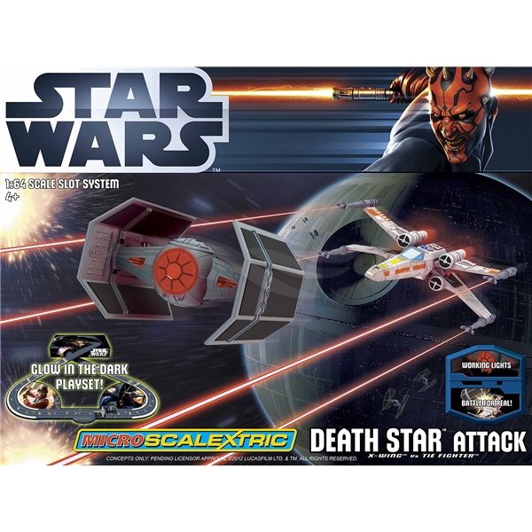 Scalextric 1:64 Star Wars Death Star Attack (Bild 1 av 2)
