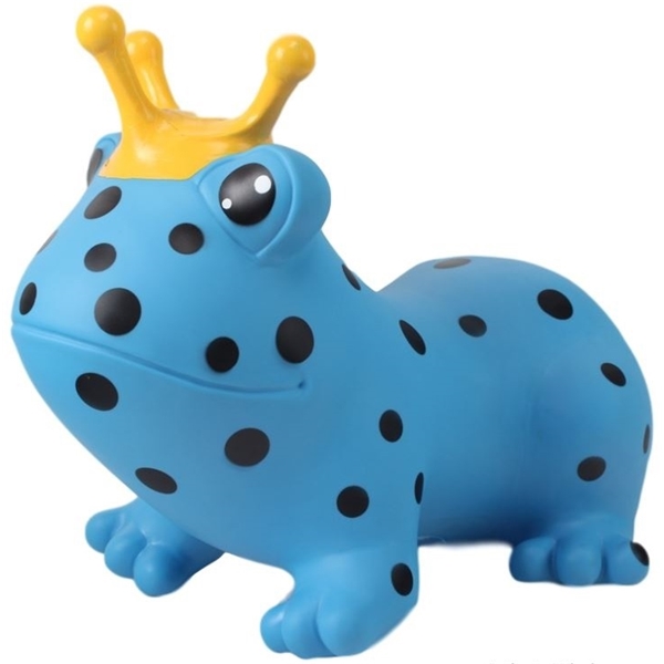 Gerardo Toys Hoppdjur Groda Blå (Bild 1 av 2)