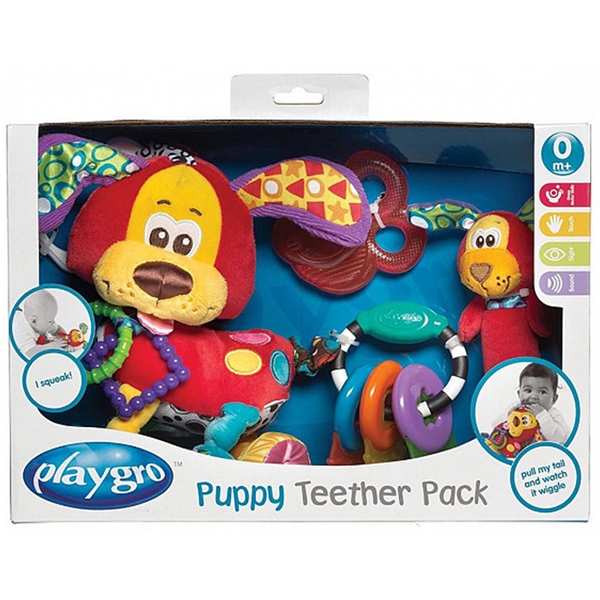 Playgro Puppy Teether Pack (Bild 1 av 4)