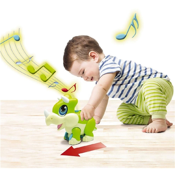 Dragon-I Triceratops Junior Megasaur Push & Play (Bild 3 av 3)