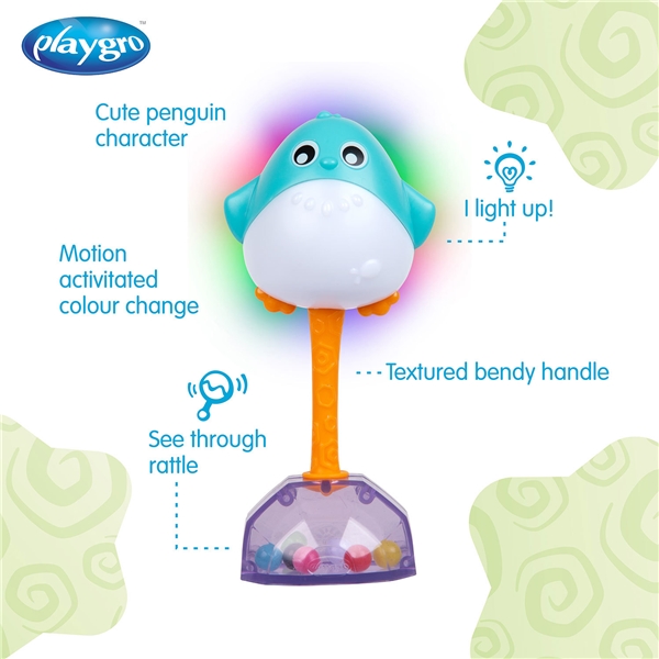Playgro Light Me Up Penguin Rattle (Bild 5 av 6)