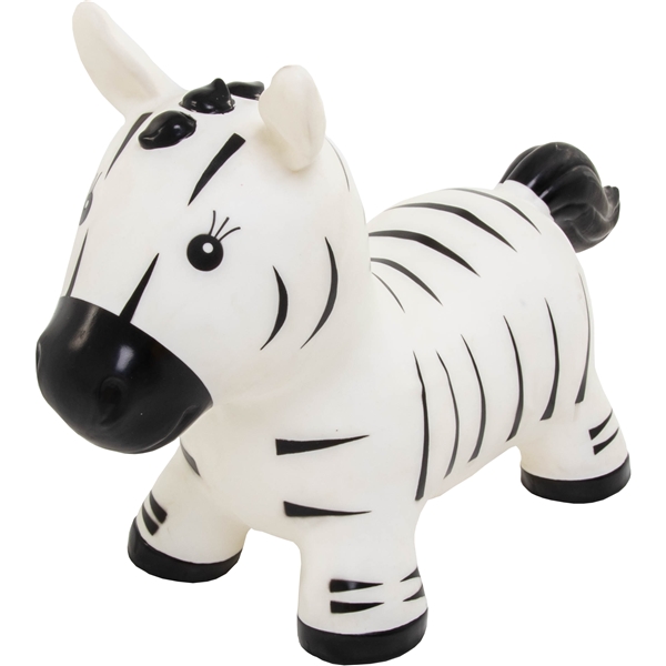 Gerardo Toys Jumpy Zebra Vit (Bild 1 av 2)