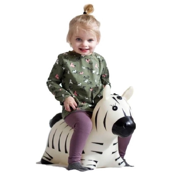 Gerardo Toys Jumpy Zebra Vit (Bild 2 av 2)