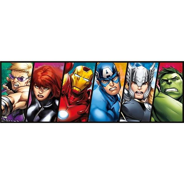Pussel 1000 Bitar Panorama The Avengers (Bild 2 av 2)