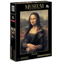 Pussel 1000 Bitar Museum Leonardo Mona Lisa