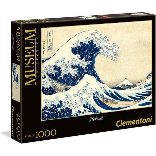 Pussel 1000 Bitar Museum Hoksau The Great Wave (Bild 1 av 2)