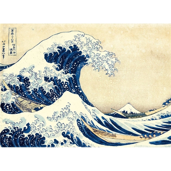 Pussel 1000 Bitar Museum Hoksau The Great Wave (Bild 2 av 2)