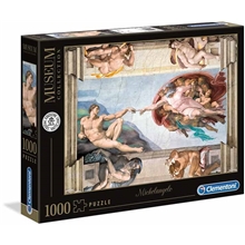 Pussel 1000 Bitar Michelangelo The Creation of Man