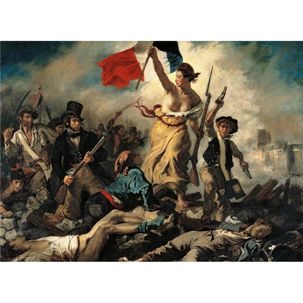 Pussel 1000 Bitar Delacroix Liberty Leading People (Bild 2 av 3)