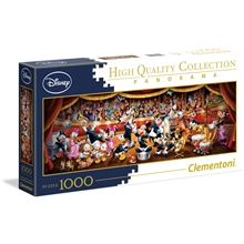 Pussel 1000 Bitar Panorama Disney Orchestra