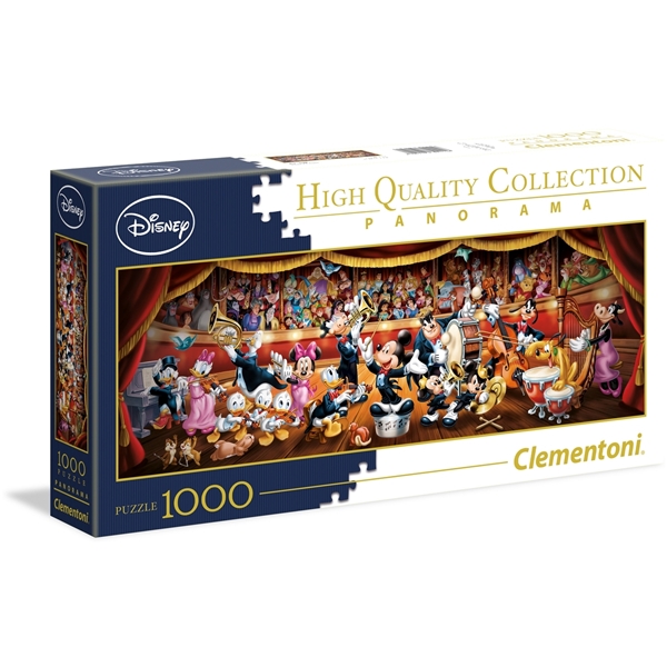 Pussel 1000 Bitar Panorama Disney Orchestra (Bild 1 av 2)