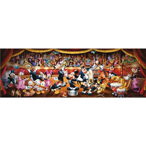 Pussel 1000 Bitar Panorama Disney Orchestra (Bild 2 av 2)