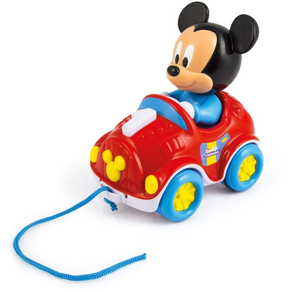 Clementoni Baby Pull Along Baby Mickey Car (Bild 2 av 2)