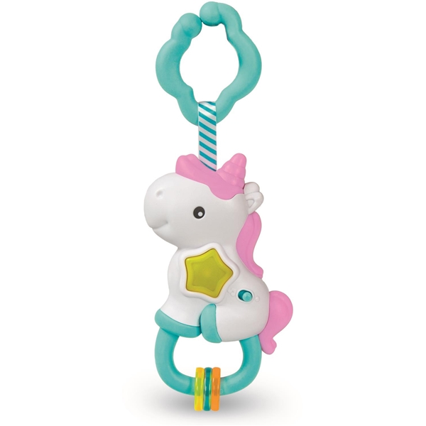 Clementoni Baby Electronic Rattle Unicorn (Bild 2 av 3)