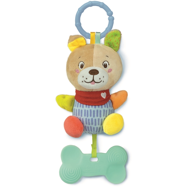 Clementoni Baby Soft Rattle Lovely Dog (Bild 1 av 4)