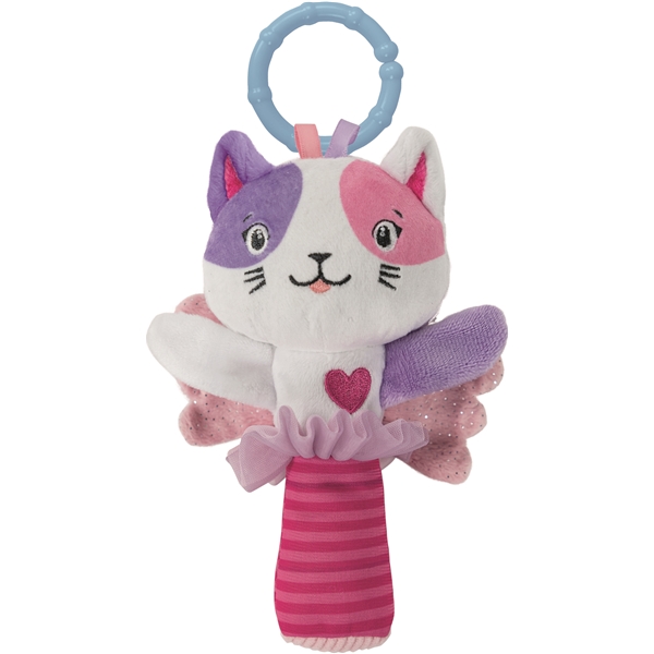 Clementoni Baby Soft Rattle Lovely Cat (Bild 1 av 4)