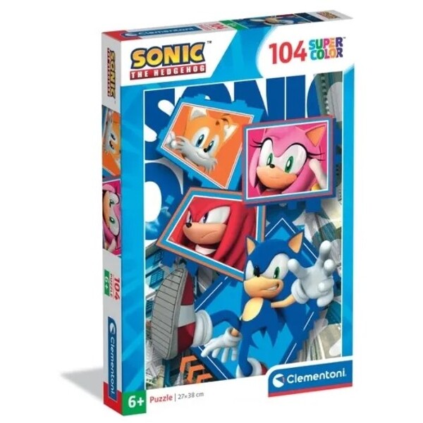 Pussel 104 Bitar CB Sonic (Bild 1 av 3)