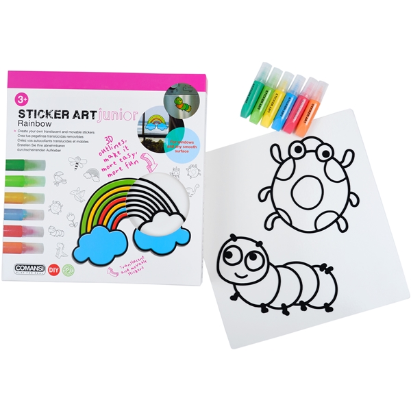 Sticker Art Junior - Rainbow (Bild 1 av 3)