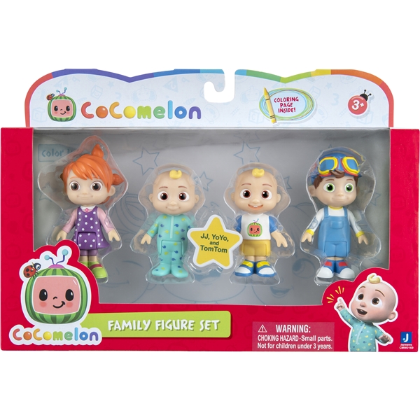 Cocomelon Family Figure 4-pack (Bild 6 av 6)