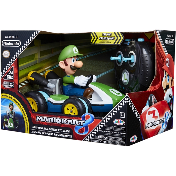 Super Mario Mario Kart Mini RC Racer Luigi (Bild 1 av 3)