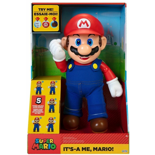 Super Mario Feature Figure It's-A-Me, Mario! (Bild 3 av 4)