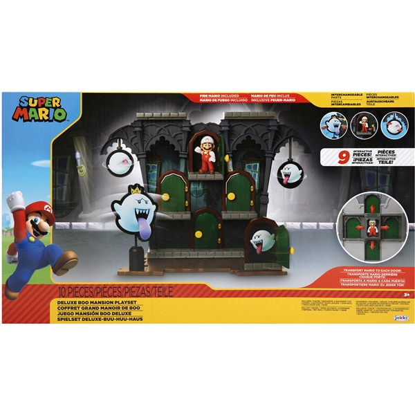 Super Mario 2.5 Inch Deluxe Playset Boo Mansion (Bild 1 av 7)