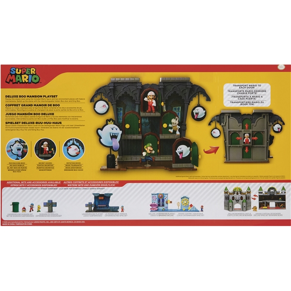 Super Mario 2.5 Inch Deluxe Playset Boo Mansion (Bild 2 av 7)