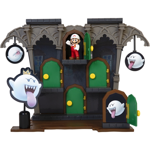 Super Mario 2.5 Inch Deluxe Playset Boo Mansion (Bild 3 av 7)