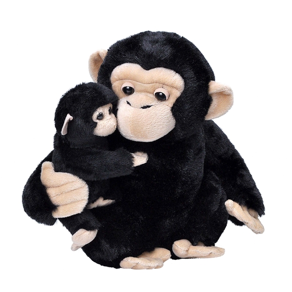 Wild Republic Mom & Baby Chimp 38 cm