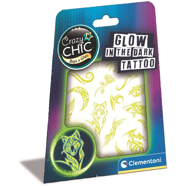 Crazy Chic Glow in the dark Tattoo (Bild 1 av 4)