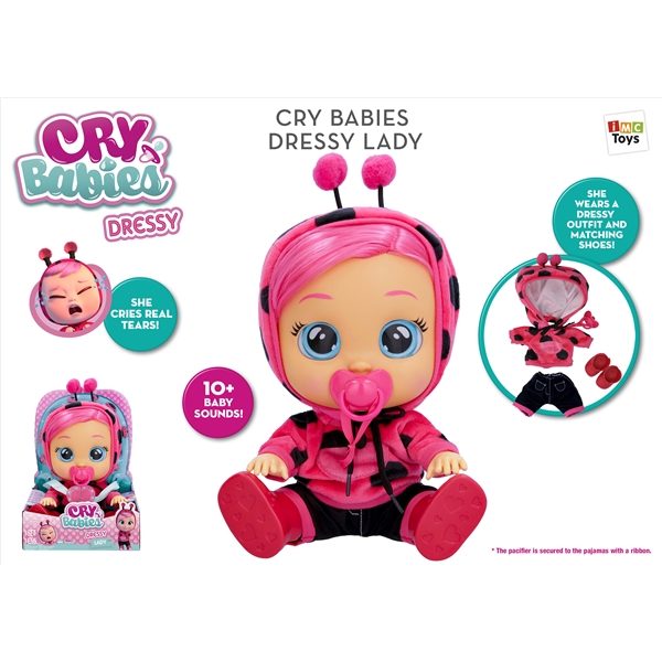 Cry Babies Dressy 31 cm Lady (Bild 6 av 7)