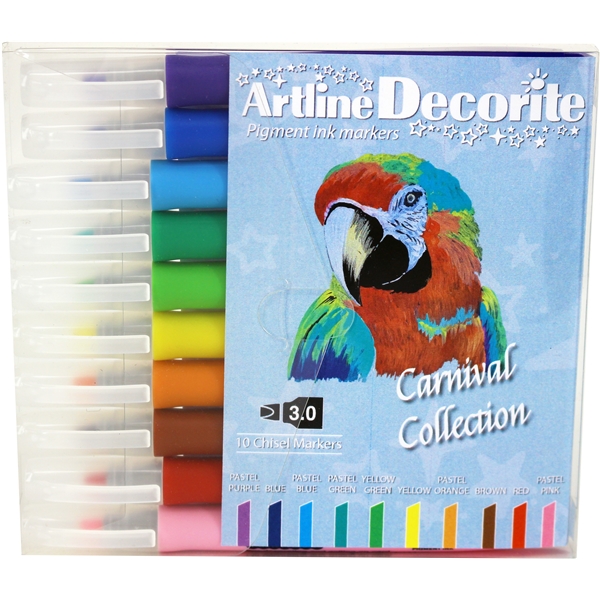 Artline Decorite Tuschpennor Skuren Spets Carnival