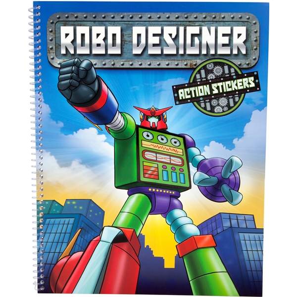 Creative Studio Robot Design Pysselbok (Bild 1 av 2)