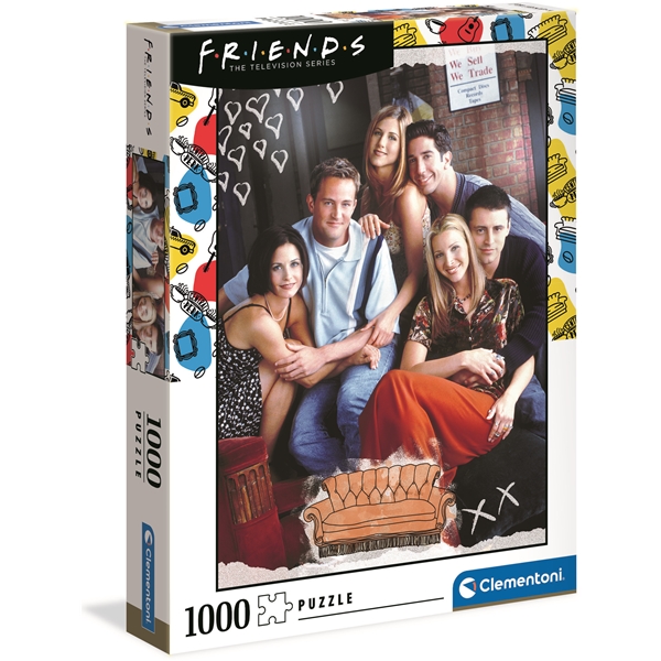Pussel 1000 Bitar Friends (Bild 1 av 4)