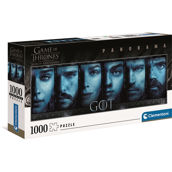 Pussel 1000 Bitar Panorama Game of Thrones (Bild 1 av 4)