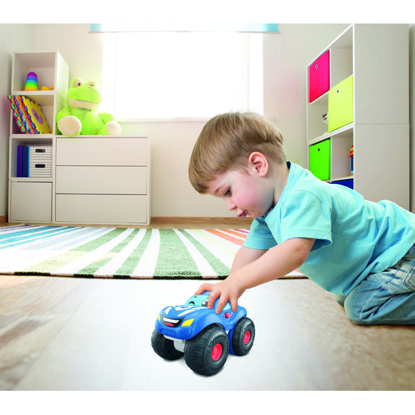 CB Stunt Wheels Police Pullback Car (Bild 3 av 3)